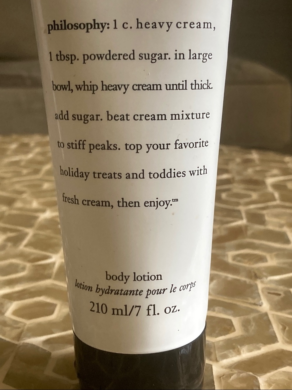 NEW!  Philosophy Fresh Cream Body Lotion (7 fl oz) - Picture 3 of 6